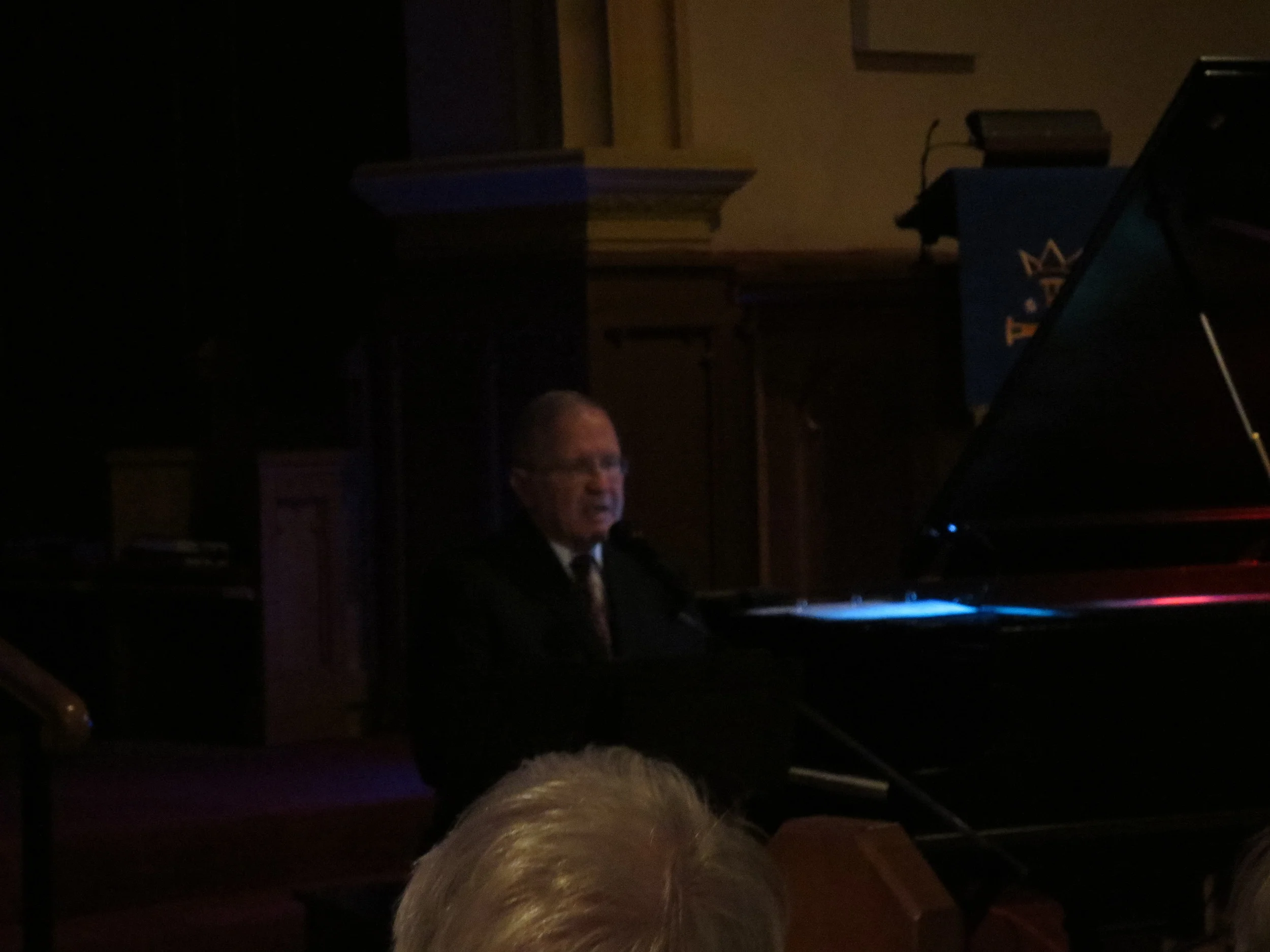 Part of our 180th Anniversary Fall Concert series, Music and the Movies , featuring Master Raconteur, Bradley Halls on the Grand Piano, Friday December 5, 2014.