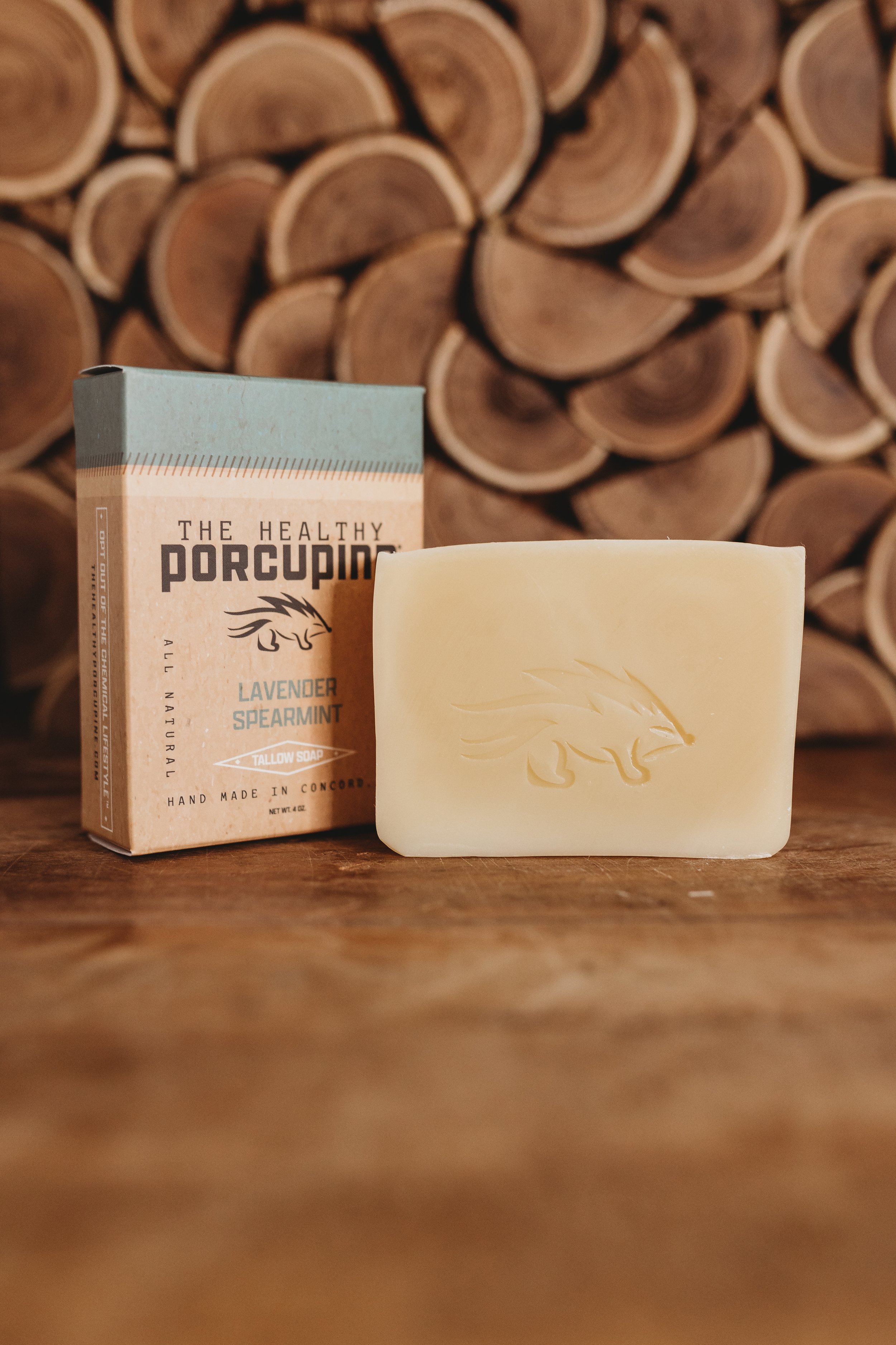 Lavender and Spearmint Tallow Soap