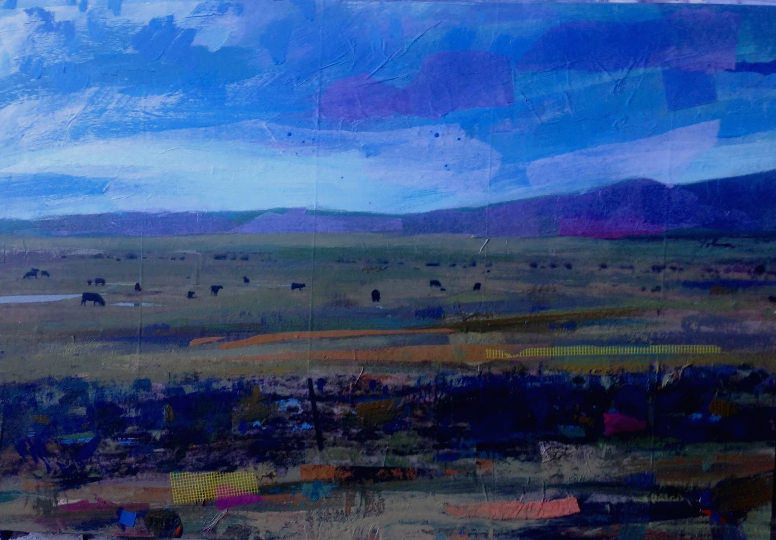 Tim Tolman: transforming natural imagery in mixed media collage, oil ...
