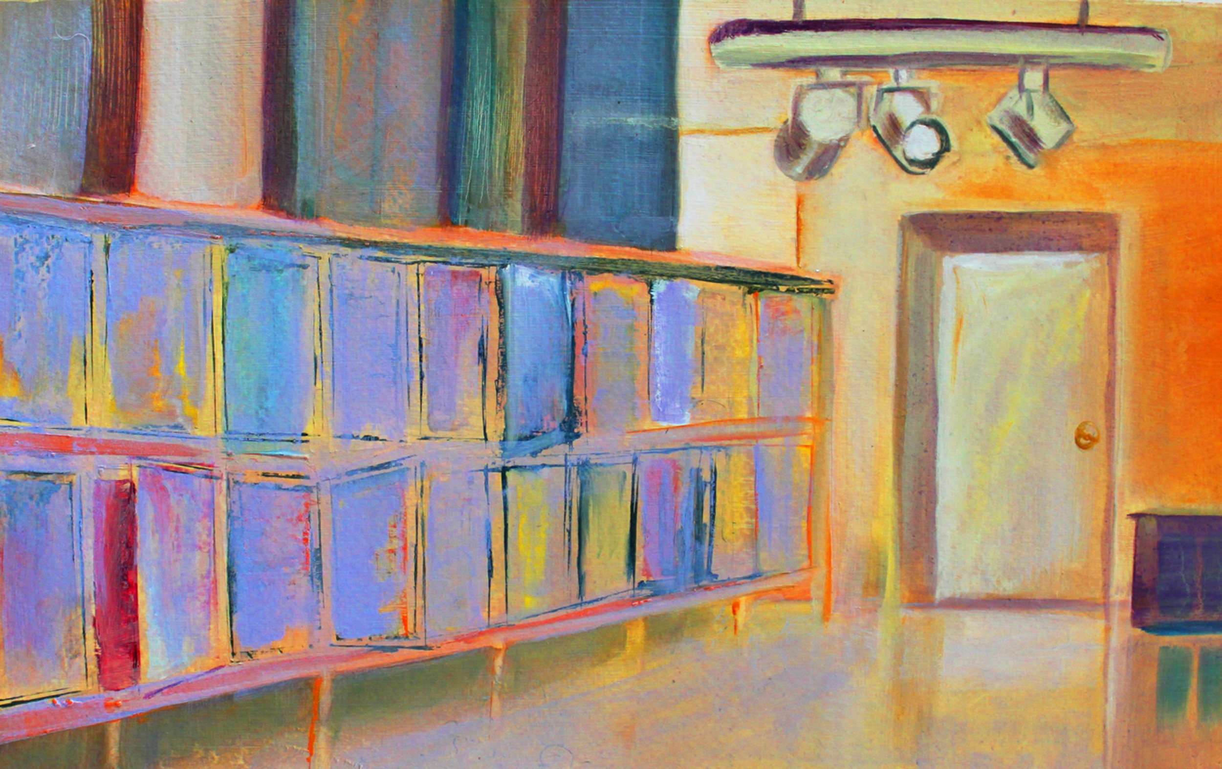   Media: oil paint on chipboard Dimension: 10 x 15 in  