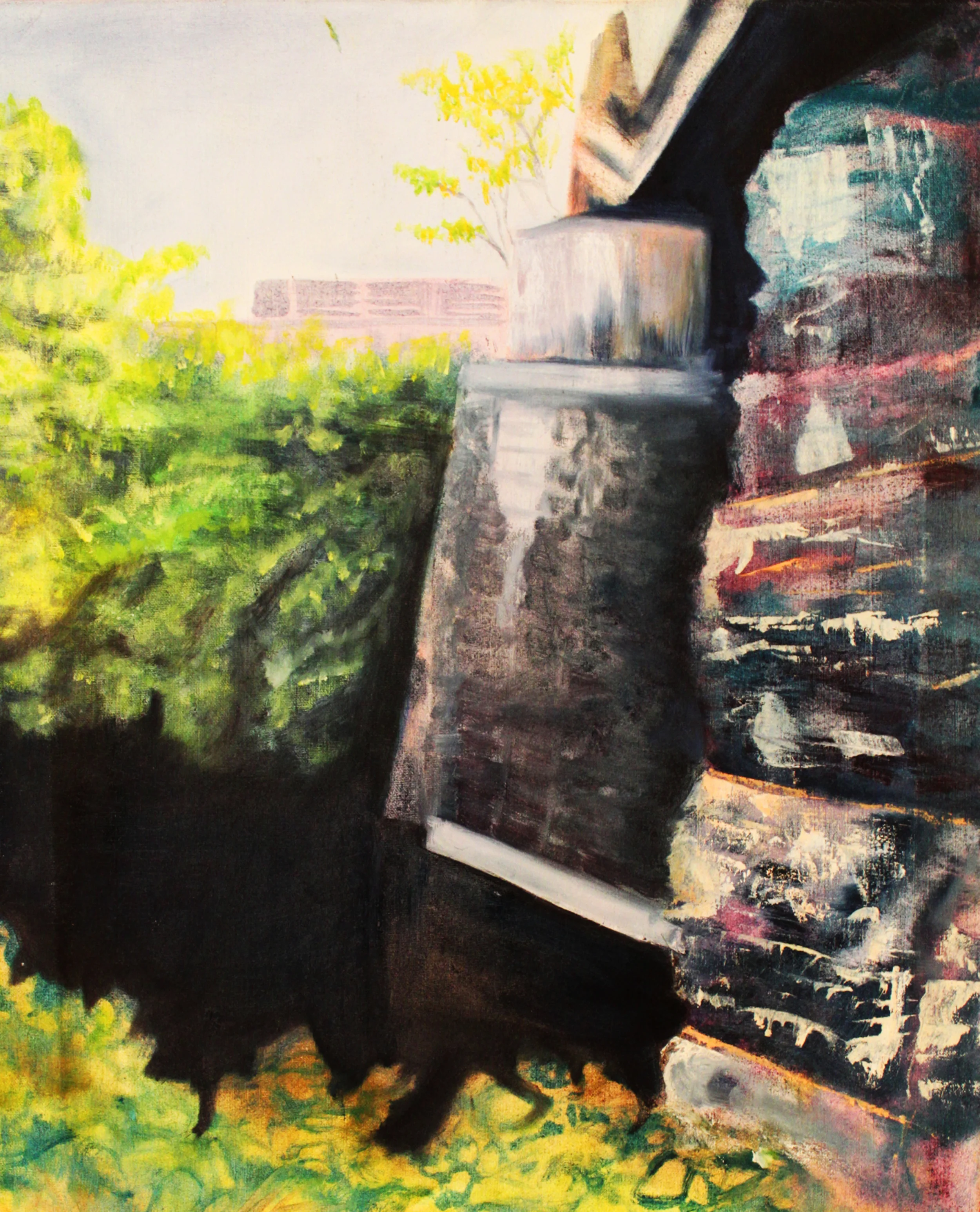   Media: oil paint on canvas Dimension: 18 x 24 in  