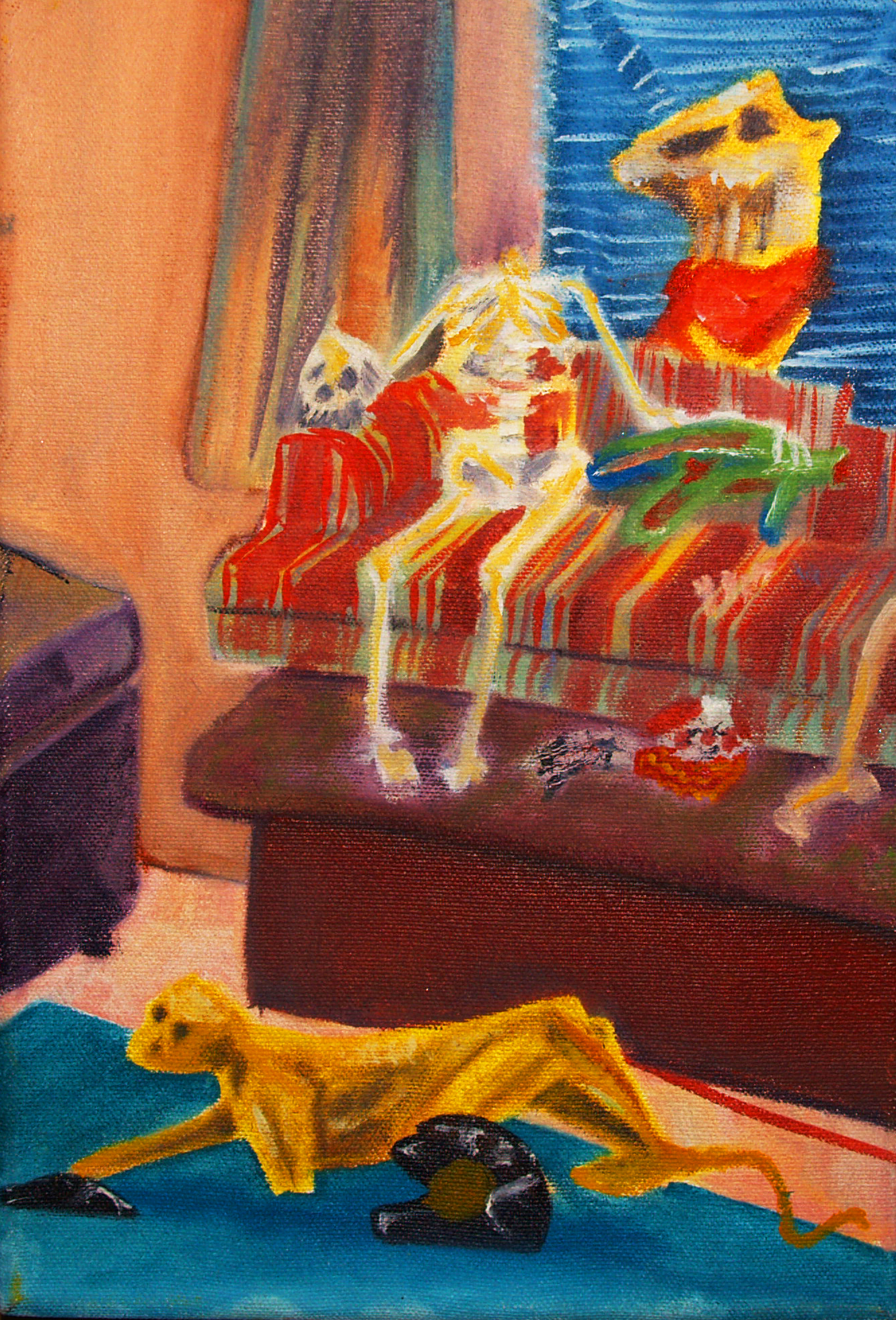   Media: oil paint on canvas Dimension: 8 x 11 in  
