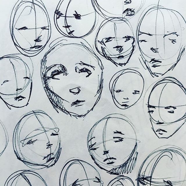 Scribbles #illustration #drawing