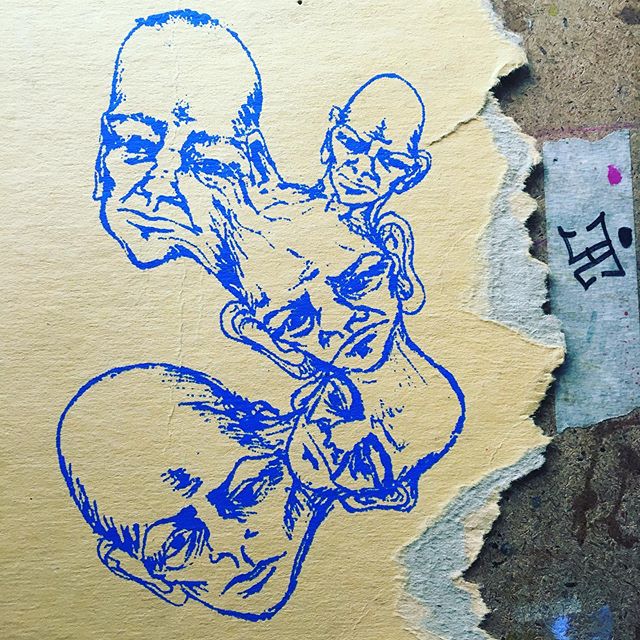 Old screen print