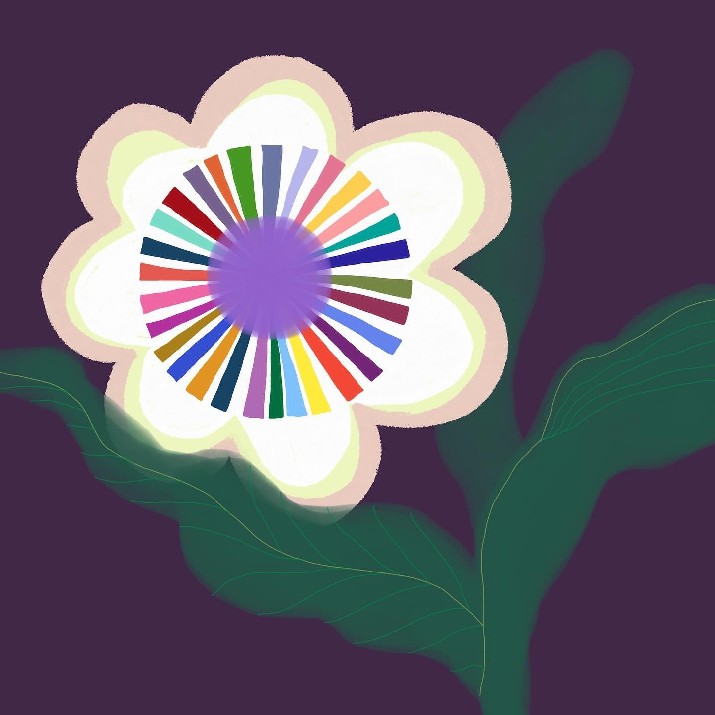 Spent the day putting finishing touches on a 2026 calendar. This lovely lady is the face of November! 💥🌸💜🌿

#cassandraottstudio #2026calendar #procreate  #artlicensing  #joyspotting  #carveouttimeforart #wnyartist #buffaloartist #newyorkartist