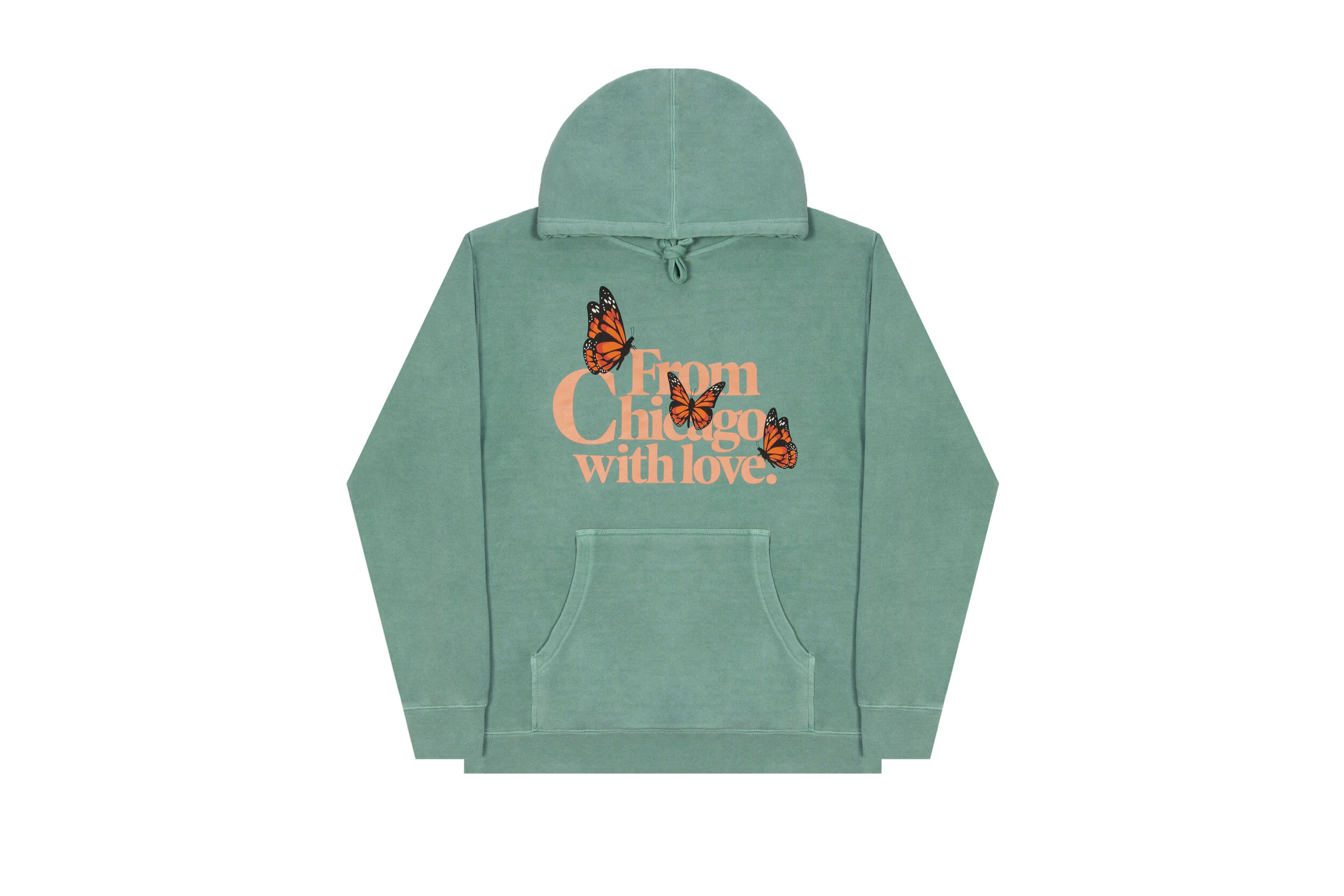 FROM CHICAGO WITH LOVE HOODIE (MINT)