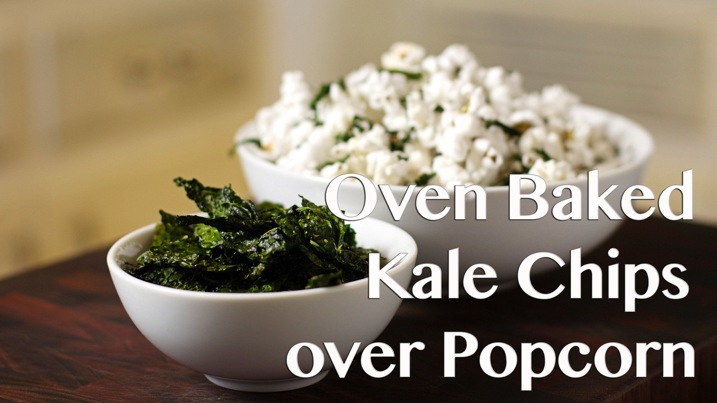 Oven Baked Kale Chips