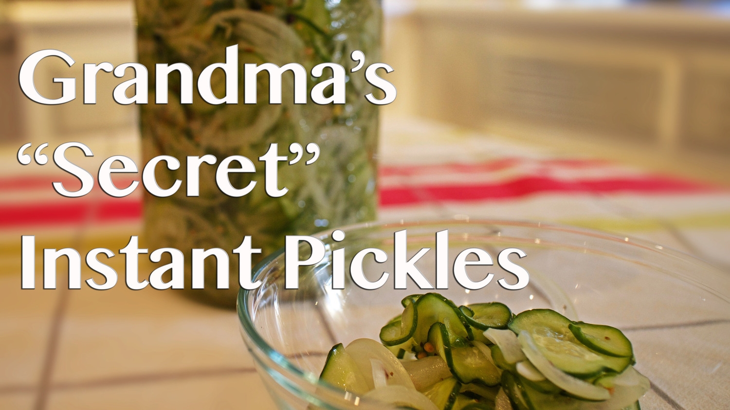 Instant Pickles