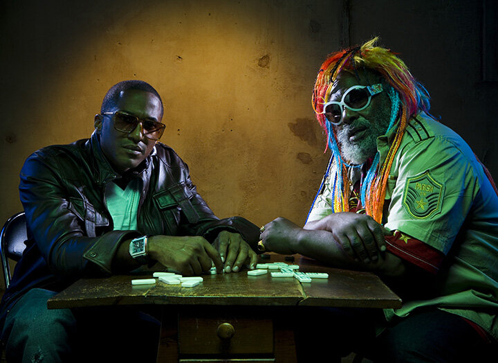 Q Tip and George Clinton 
