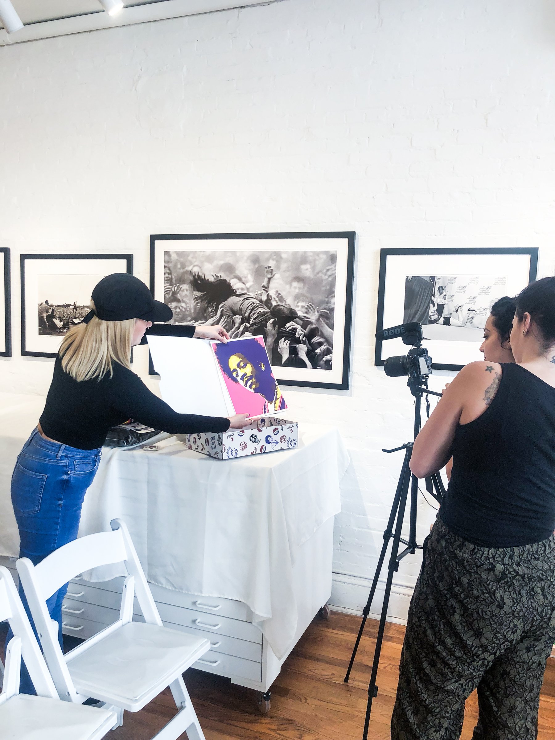 EXHIBITION OF THE JUMPOFF, MORRISON HOTEL GALLERY NYC 
