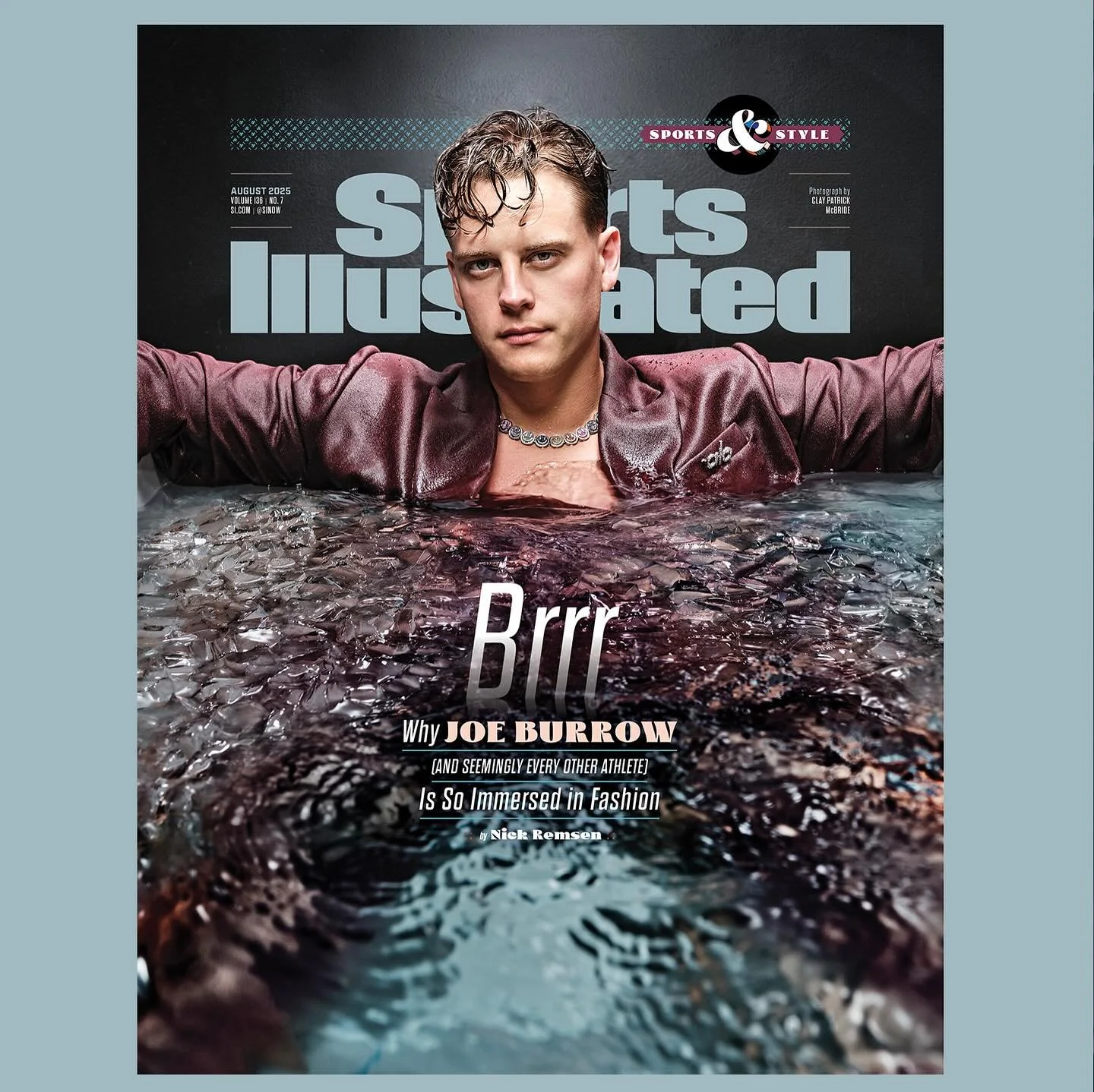 ⭐️THE STYLE ISSUE ⭐️
🔥💨Smoking Joe Cool 💨🔥 @joeyb_9 photographed at Cincinnati&rsquo;s @socialhouse300 
for @sportsillustrated @sifullframe 
Beautiful job styling by the fashion maverick @kyleforserious
Thank you, @marguerite_schropp and @skalock