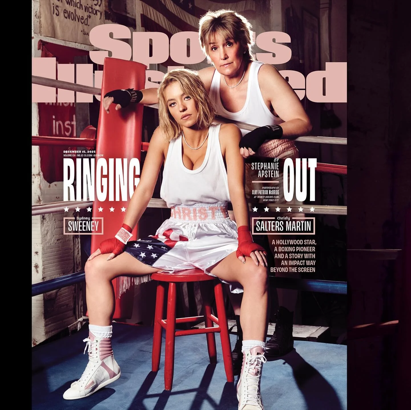 New Work for @sportsillustrated sifullframe @sydney_sweeney and @christy_r_martin for the movie Cristy
Location: @trinityboxing special thanks to @martinsnow for the hospility and wraps
Digi Tech @dommullphoto
Lighting Tech: @francisbonniii
The Amazi