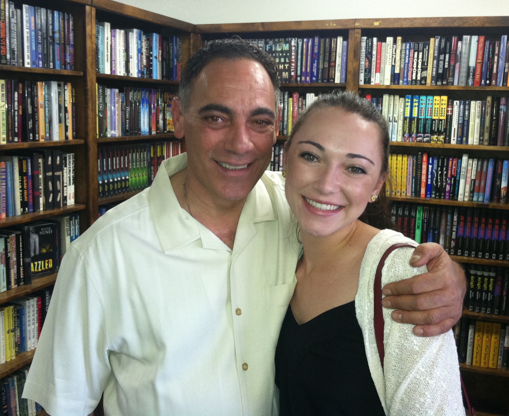 Sal and a suspected assassin . As the above photo shows, , Labarbera's style was to get close to suspects before arresting them 