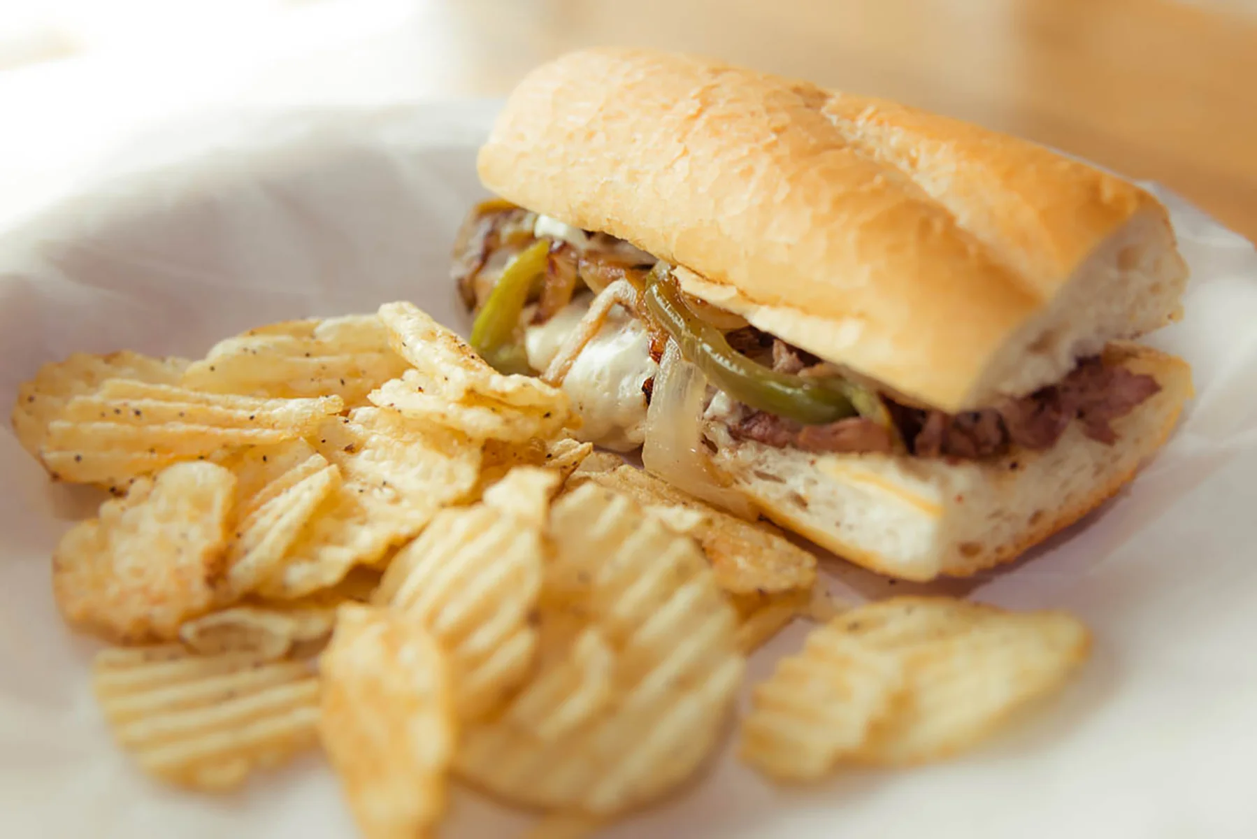 Philly Cheese Steak Sandwich