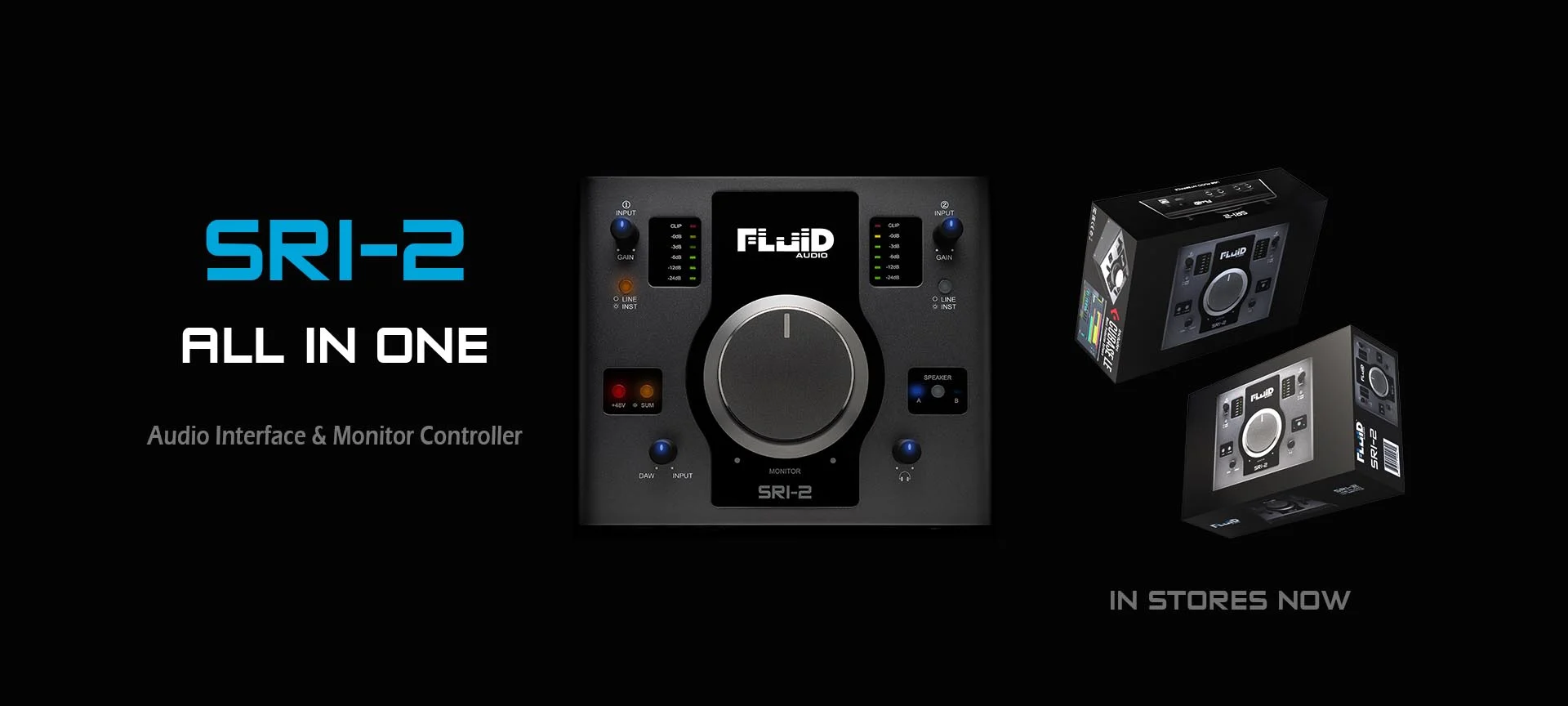 DJ機材 Fluid Audio SRI-2 Discover the SRI-2: Best-in-Class USB Audio Interface