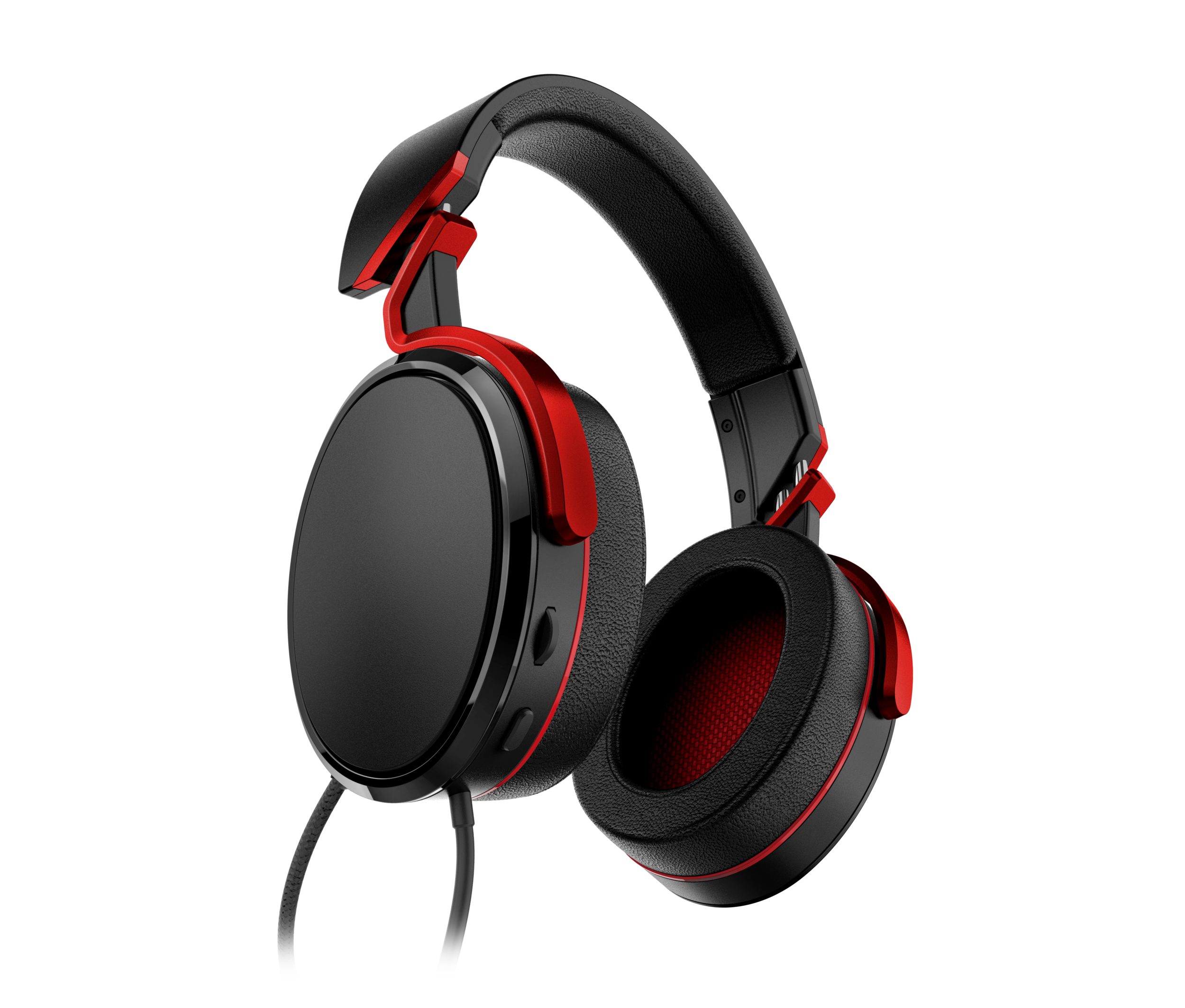 BBY gaming headphones Option Beauty1 back Black Red.png