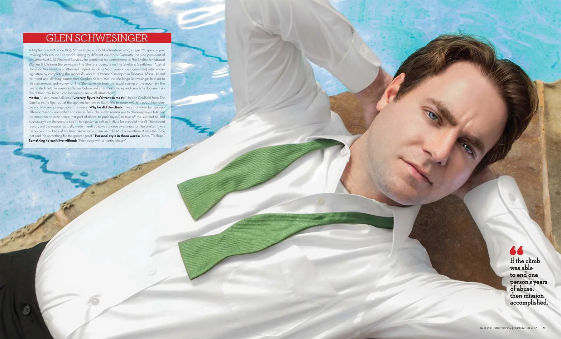 Glen Schwesinger Photographed by: Vanessa Rogers
