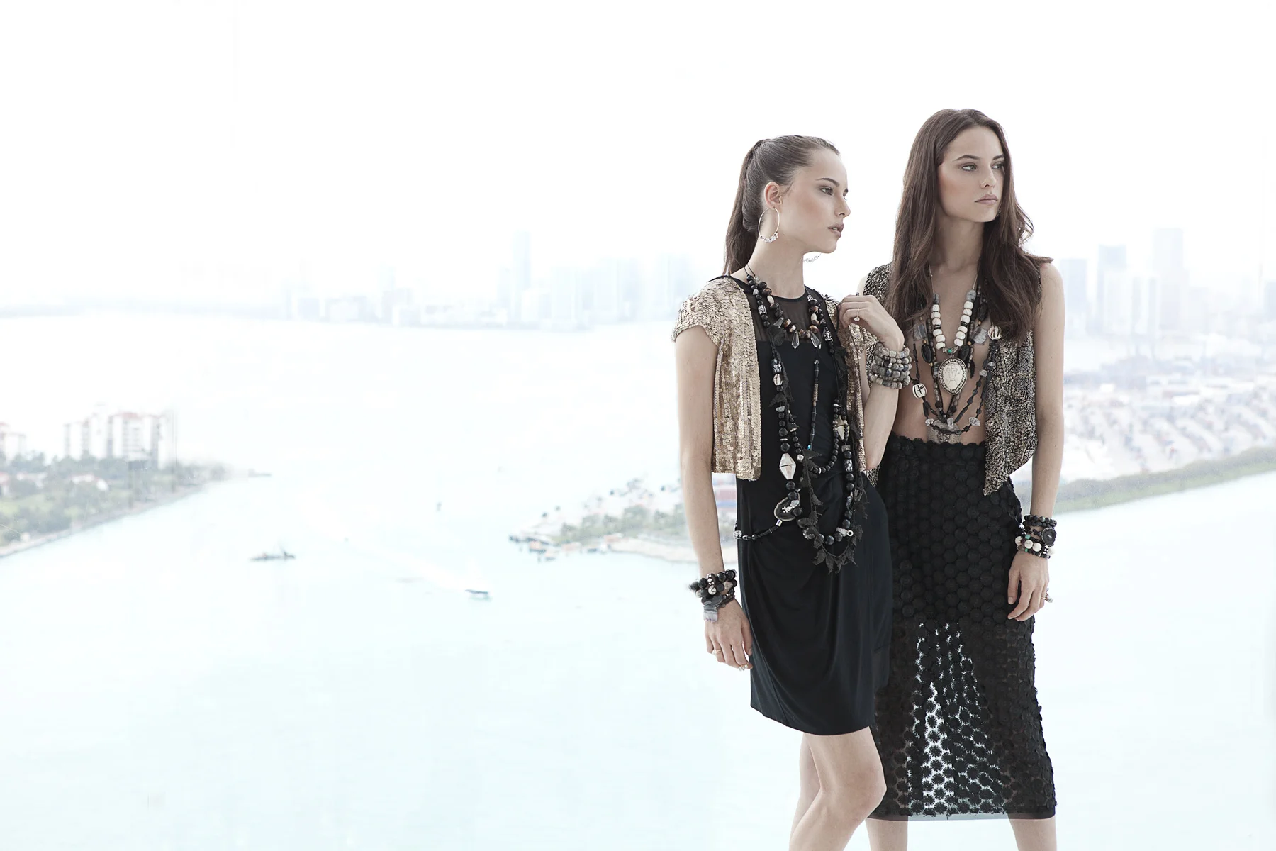 Jaqueline and Bruna Bueno, Mega Model Management, Miami, Florida, Copyright 2014 Vanessa Rogers Photography