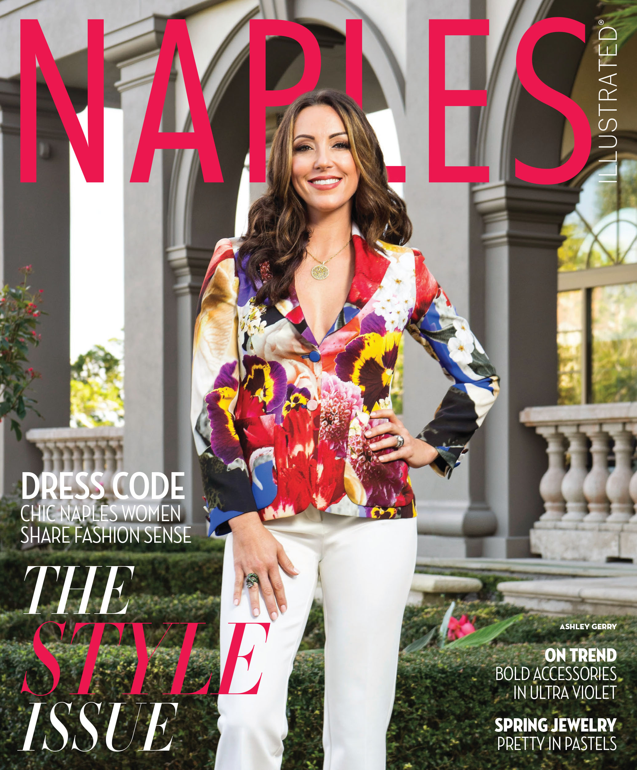 Ashley Gerry on the Cover of Naples Illustrated for their February 2018 Issue shot on location at the Ritz Carlton Naples Beach Resort. Special thanks to Danielle Travis at the Ritz for her help facilitating this shoot during their busiest time of the year. 