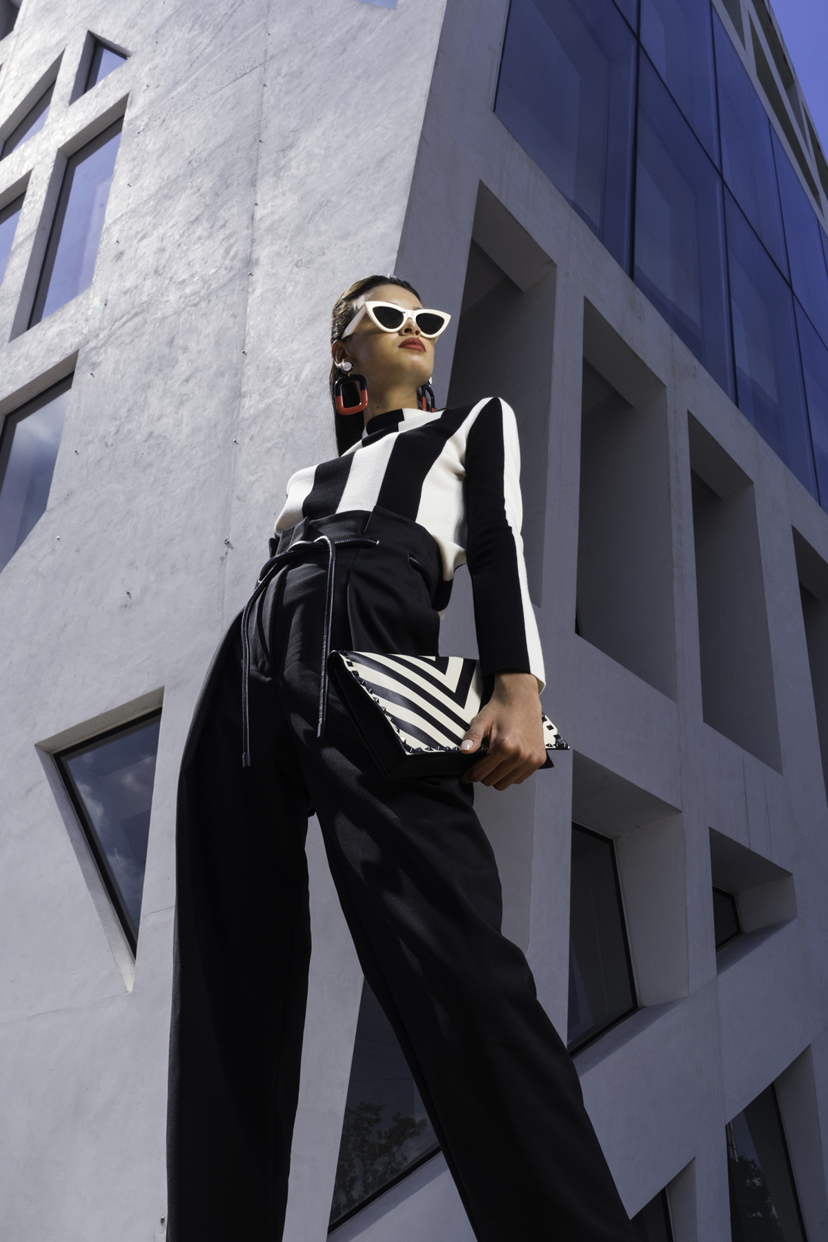 Bag, Valentino, Sunglasses, Celine, Earrings, Zara, Pants, 3.1 Phillip Lim, Jumper, Akris Punto