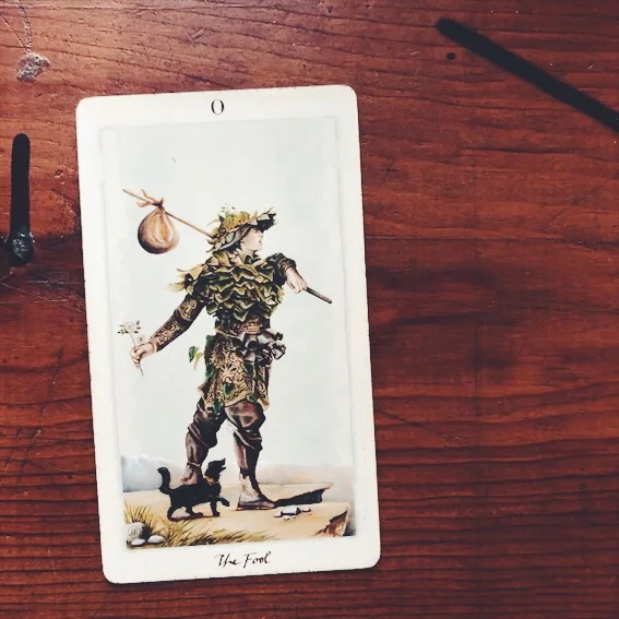 uusi design studio pagan otherworlds tarot the fool