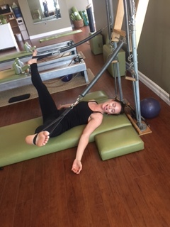Exhausted after an intense round of leg springs. "Wake up, Thut!"