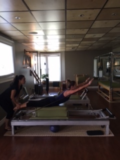 This is Breaststroke- an advanced exercise that has been helping to strengthen my back. Heres the "stretch-out" part.