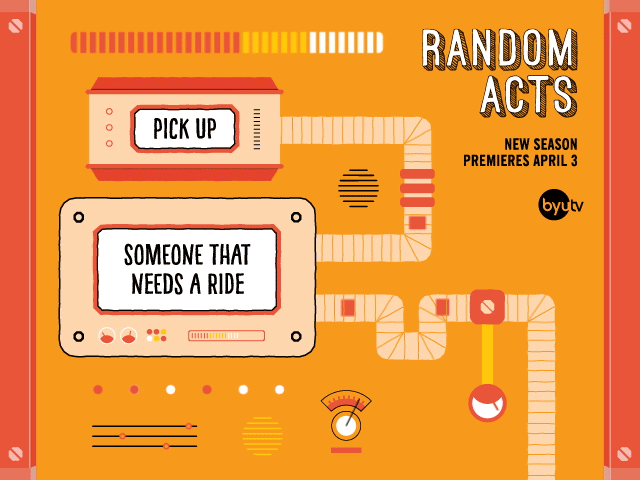Random Acts digital display ad campaign