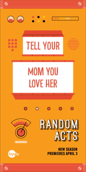 Random Acts digital display ad campaign