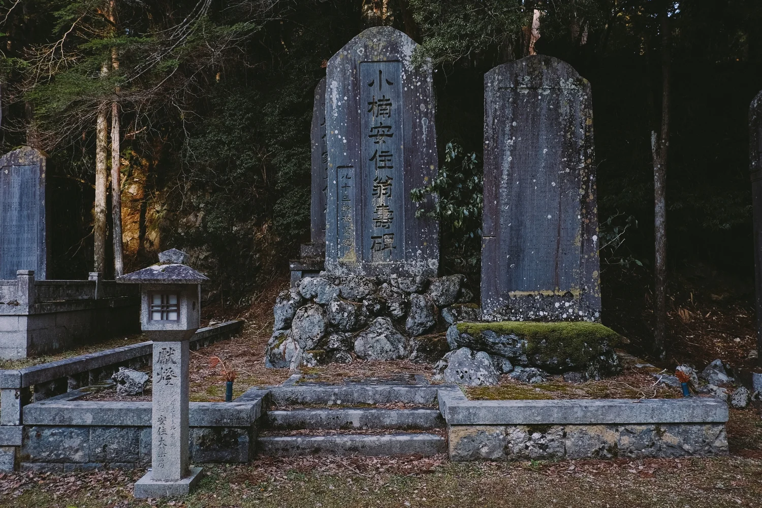 From the cemetery next to the temple