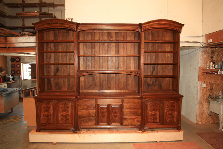 Walnut Credenza