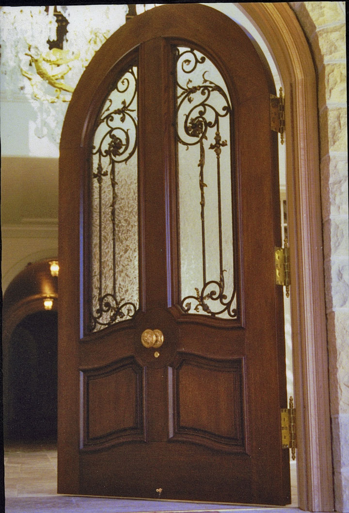 White Oak Entry Door