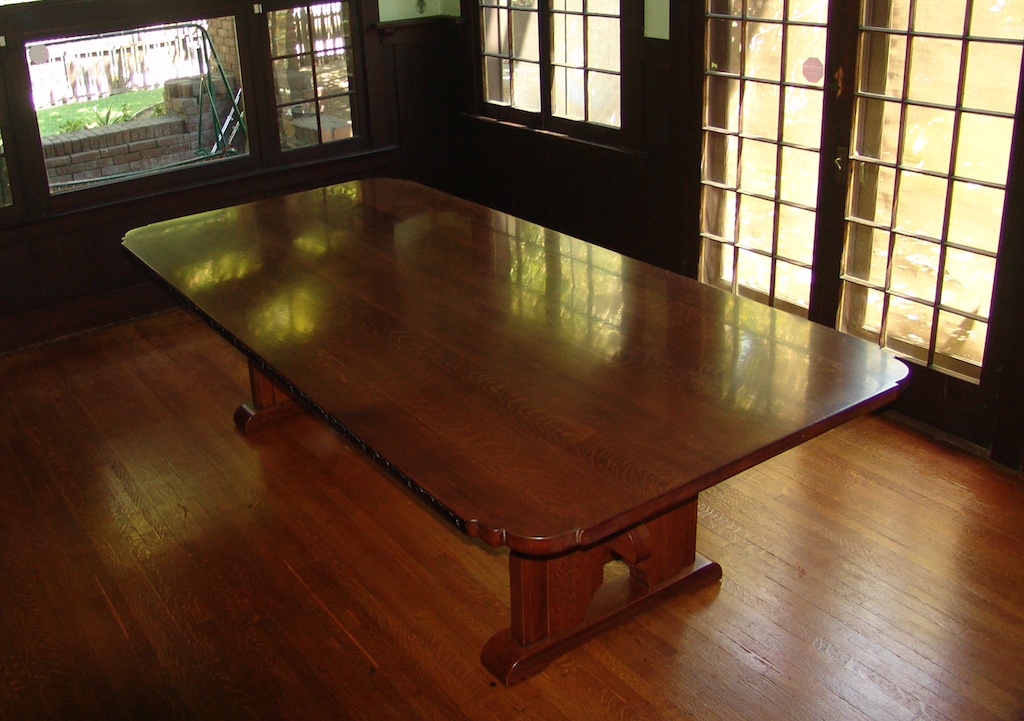 Craftsman White Oak Dining Table