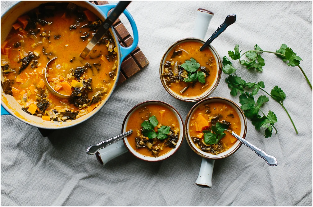 Sweet Potato and Red Curry Soup