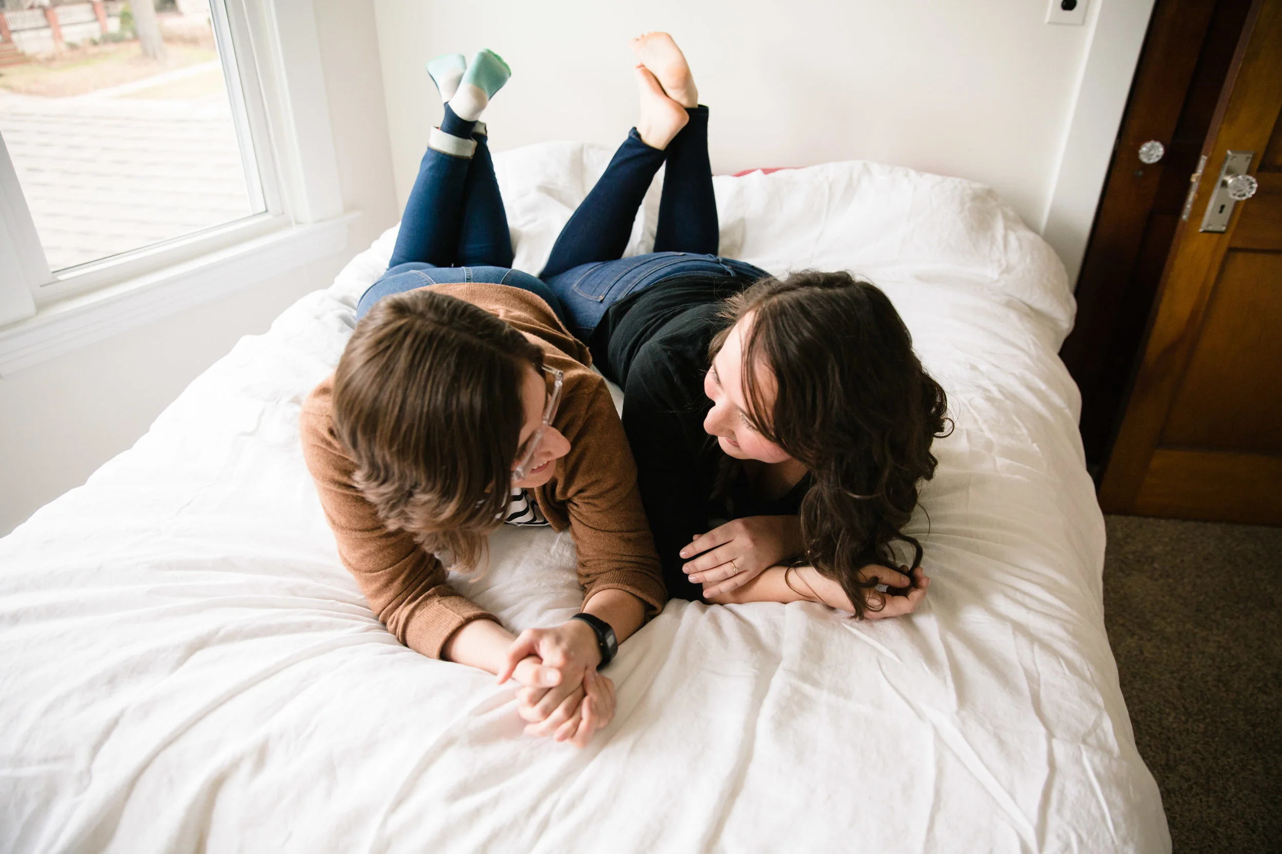 Katie + Kelly's Lakewood Engagement Session | Cleveland Wedding Photographer