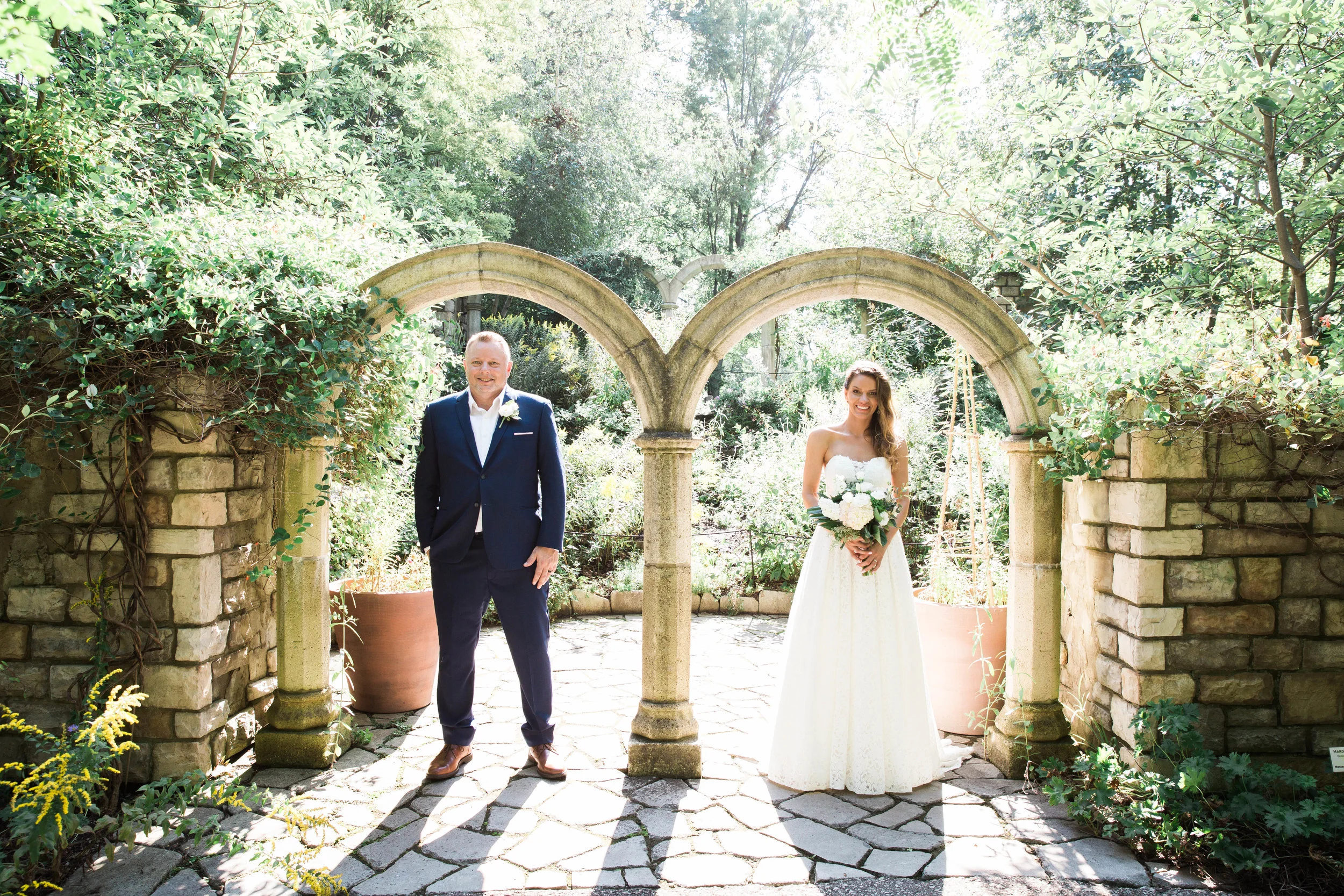 Rachel &amp; Todd's Cleveland Botanical Garden Elopement | Cleveland Wedding Photographer