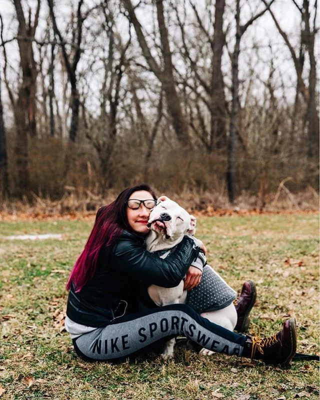 Nothing screams true love like a girl and her dog. #justsaying
.
#adoptdontshop #whorescuedwho #bullybreed #rescuedog #happiness #dogsofinstagram #love #petphotographer #clevelandpetphotographer #clevelandlifestylephotographer