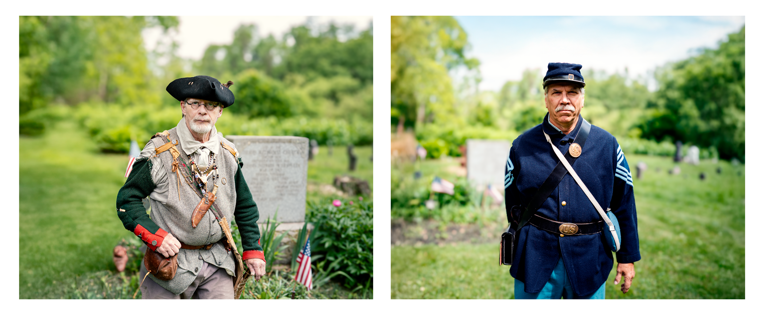 Civil War reenactors  