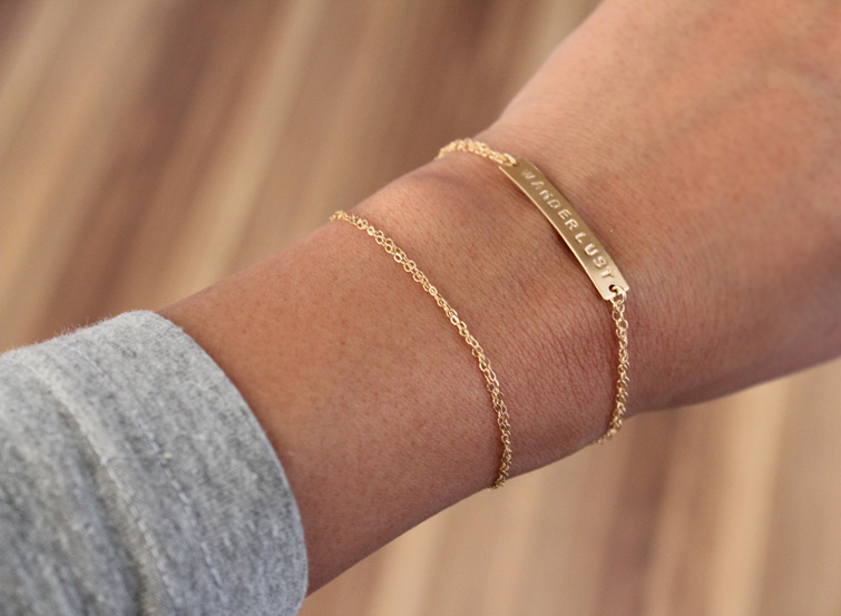 Junghwa Nameplate Bracelet