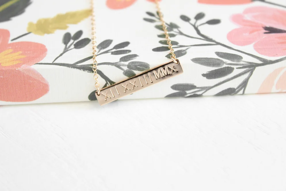 Junghwa Nameplate Necklace