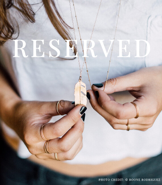 RESERVED - Petite Initial Tags ONLY - 14k Gold Filled, Sterling Silver or  Brass, Personalized Jewelry