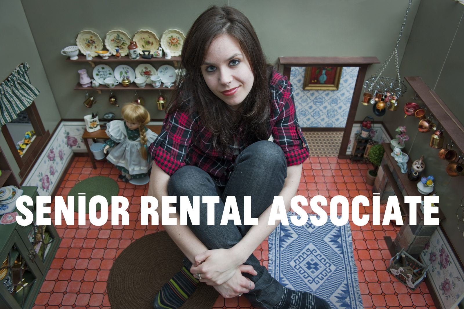 Robin is a photographer and artist who might also, with this project, be called a set designer.
