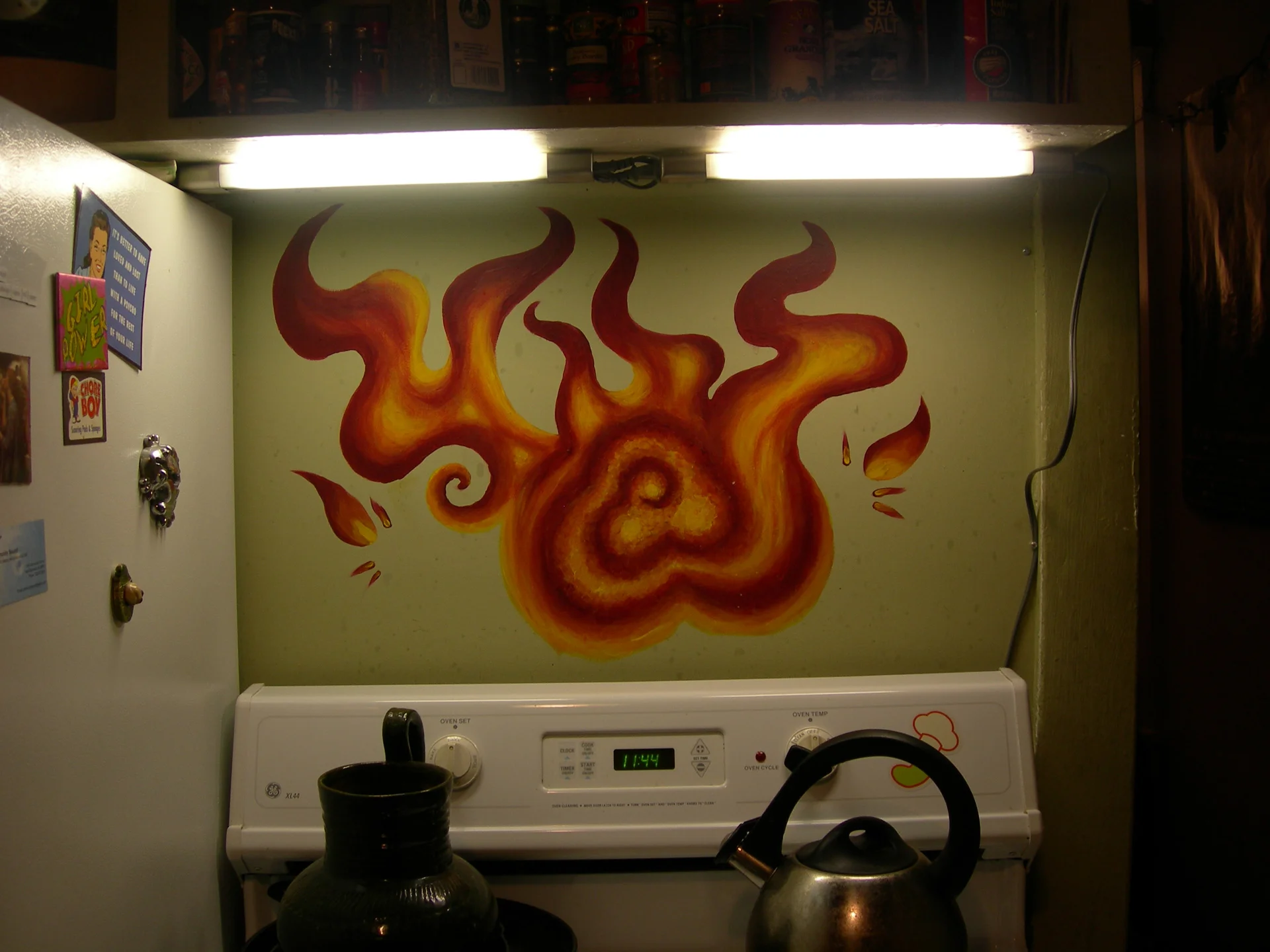 fire at sue's place