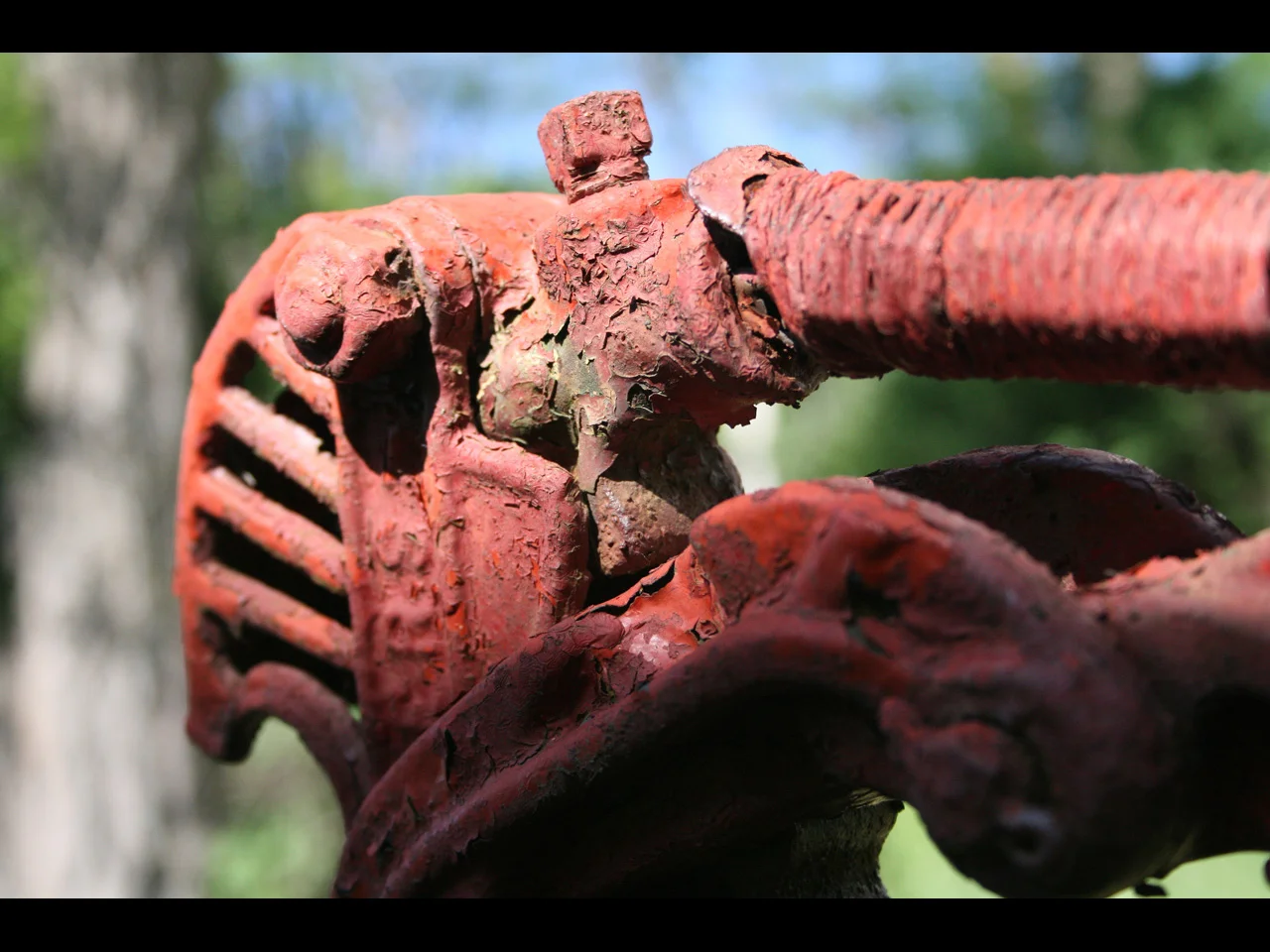 rusty pump