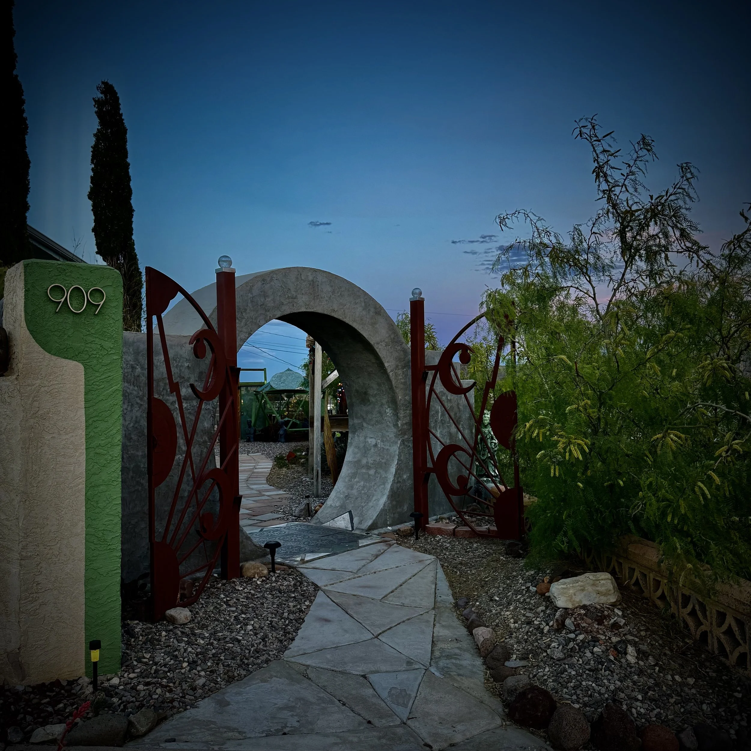 open gate