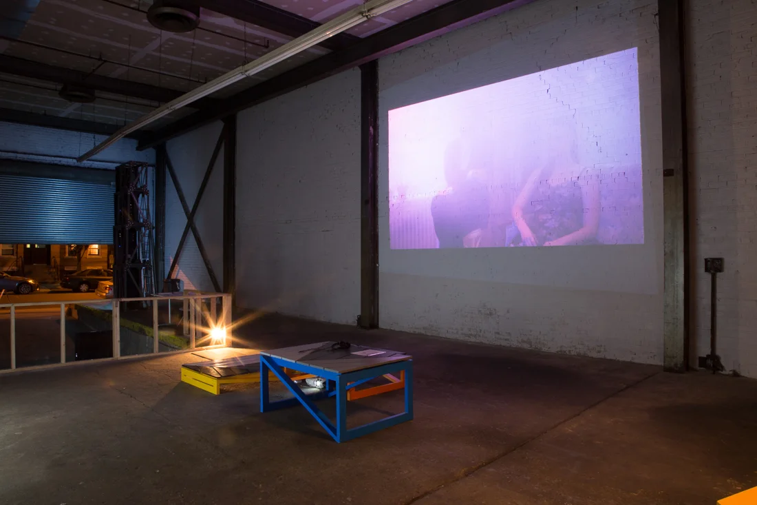 Installation at Space Available via Transmitter,&nbsp;Brooklyn, NY 2015&nbsp; 