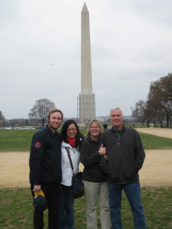I'm in D.C.! (photo courtesy of Kohei Otsuki)