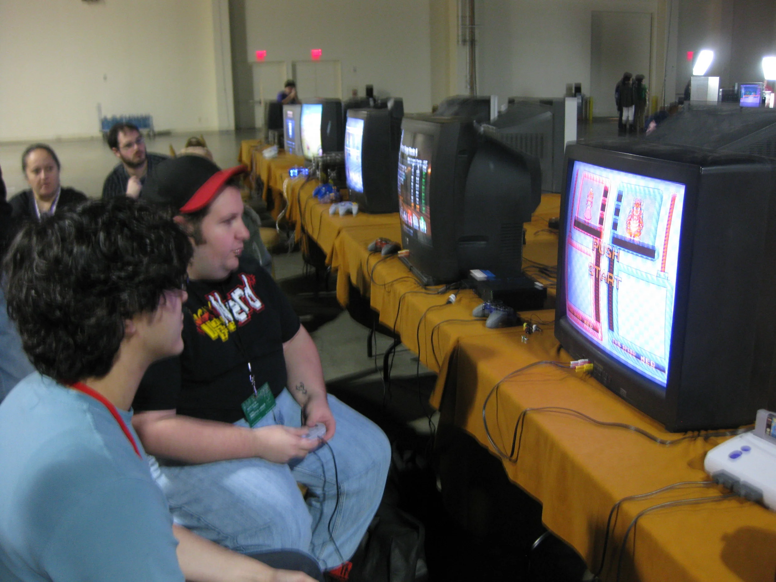 Alex faces his opponent