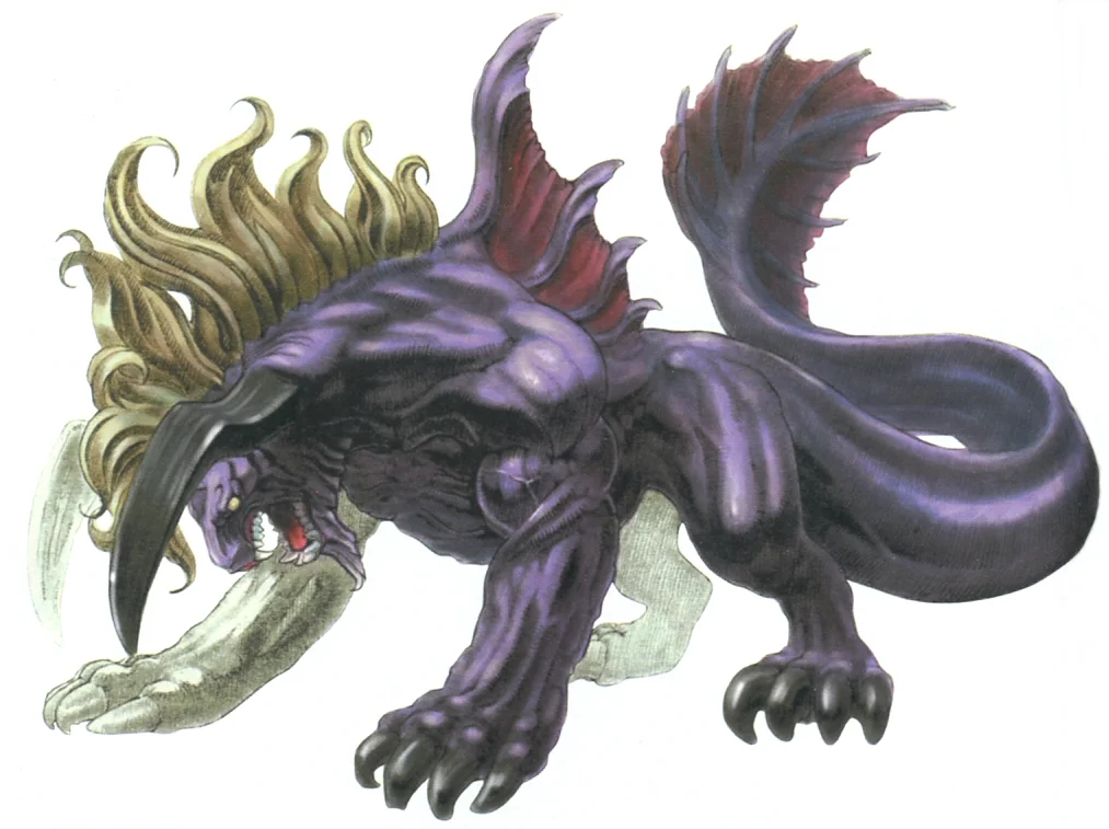 A Behemoth from Final Fantasy IX