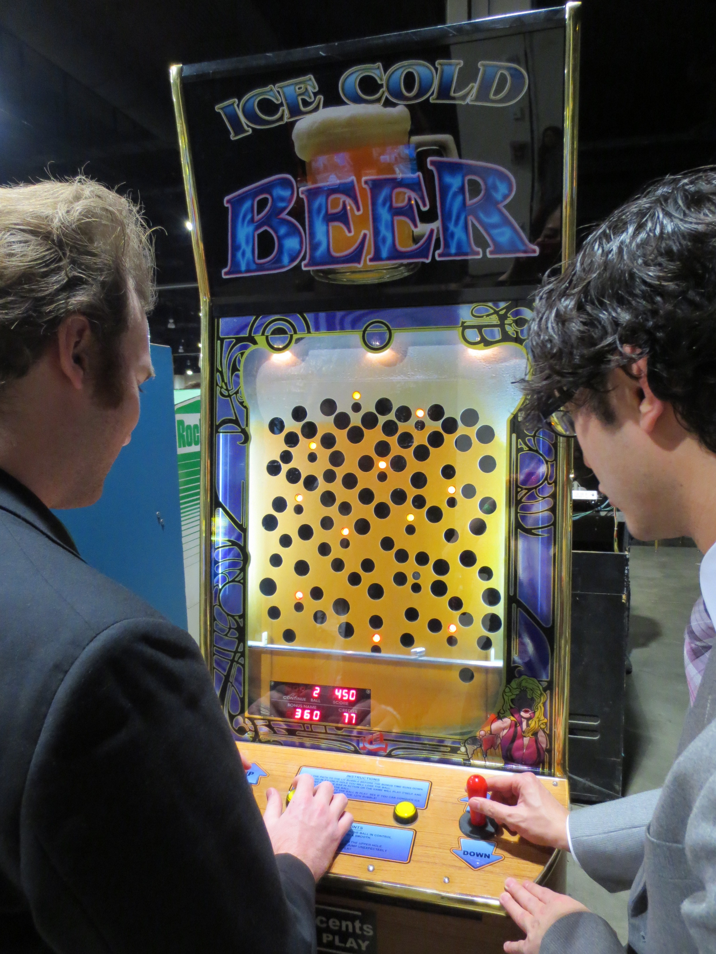  Alex and I played this co-op "beer" game that was actually a lot of fun 